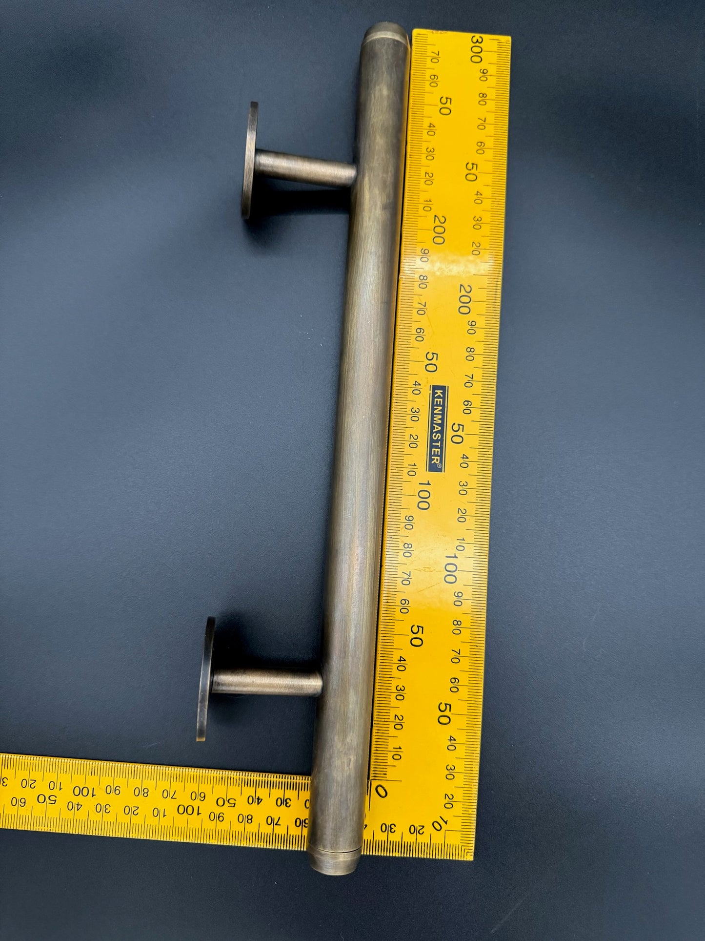 Tubular Decorative End Door Handle 30cm
