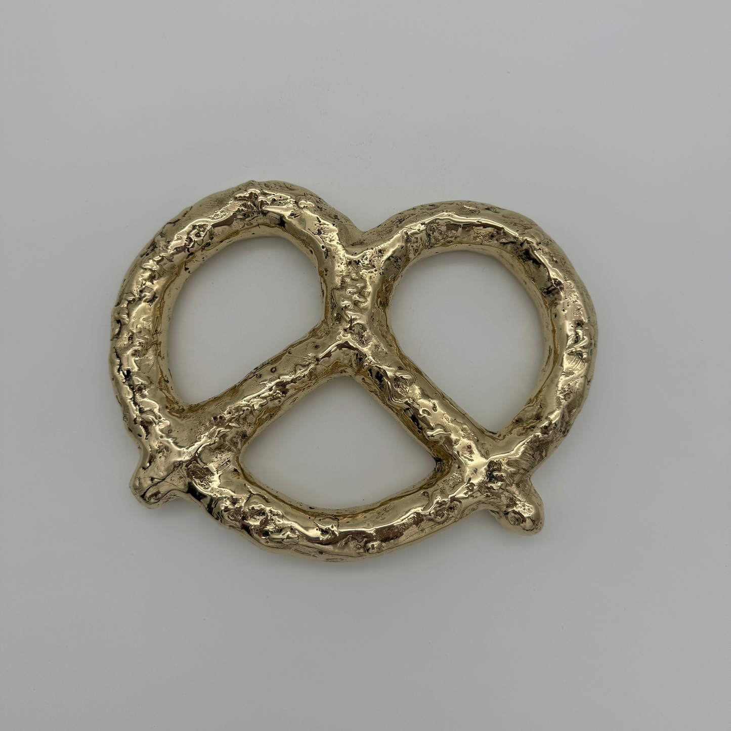 Brezel, German Pretzel, Bronze, 19cm