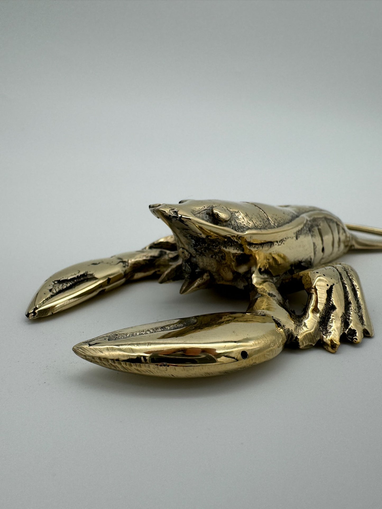 Crayfish, Crawfish, Lobster, Yabbie Bottle Opener, Bronze Handmade