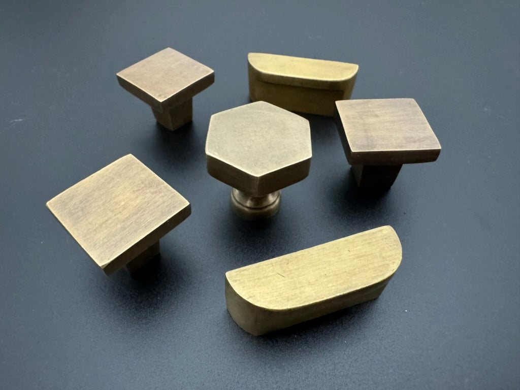 Hexagonal Door Knob 3cm diameter