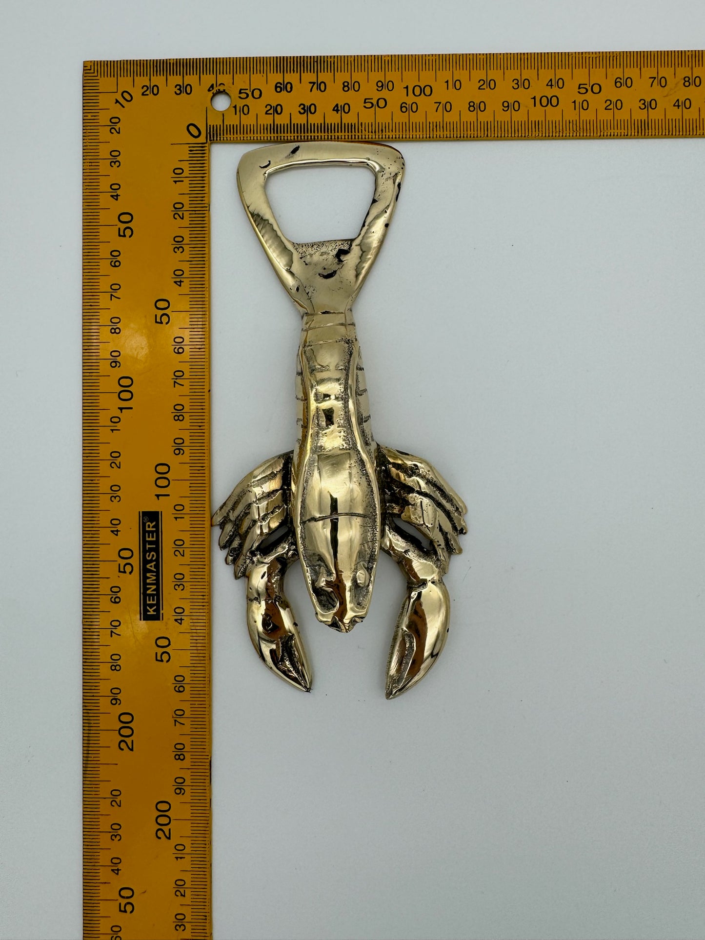 Crayfish, Crawfish, Lobster, Yabbie Bottle Opener, Bronze Handmade