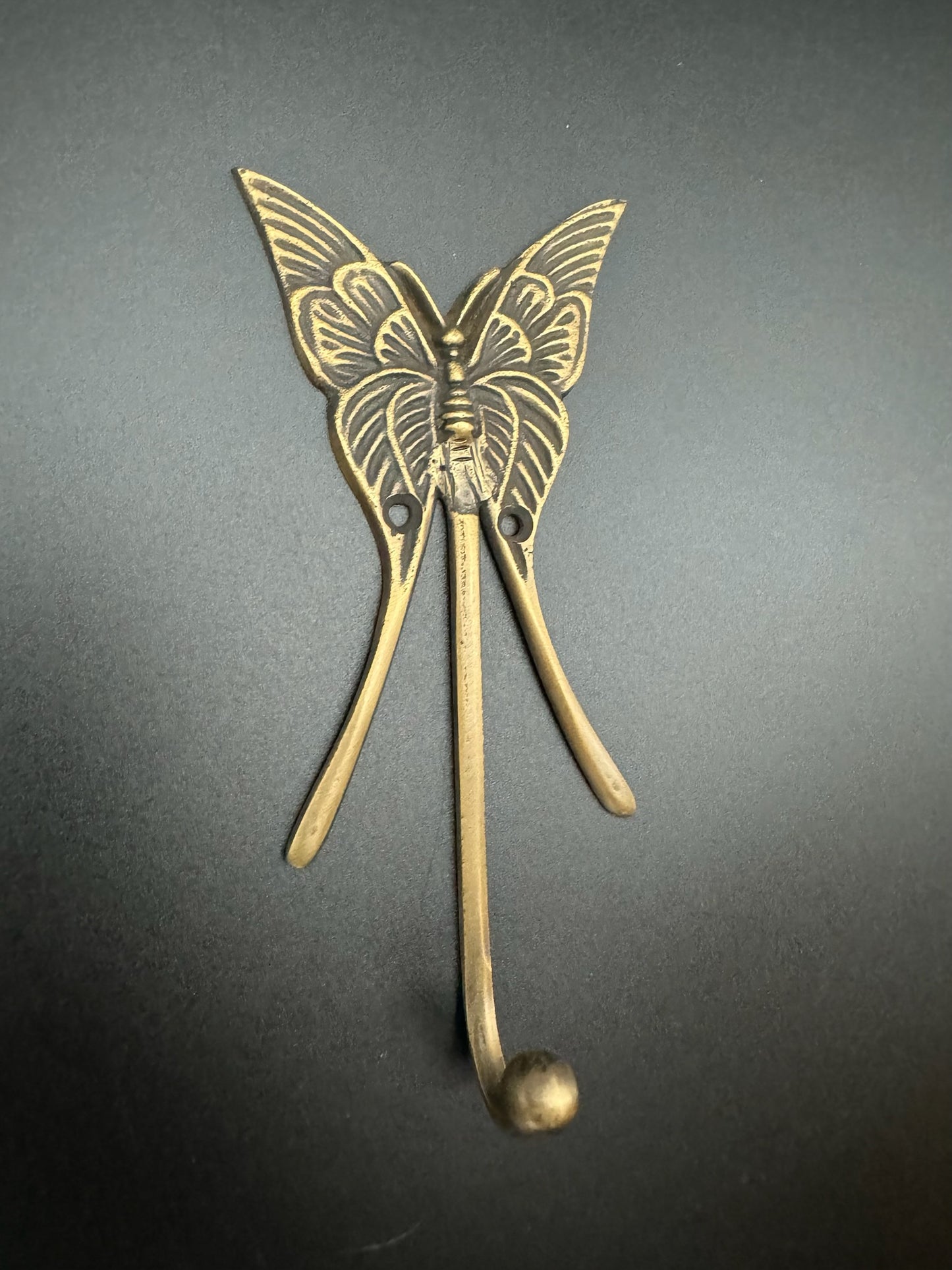 Butterfly Long Tail Clothes Hook 12.5cm