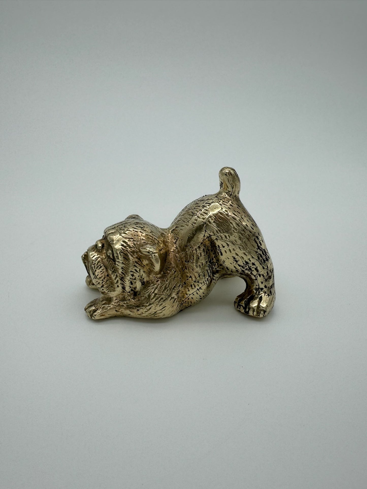 English Bulldog Playing, 11cm