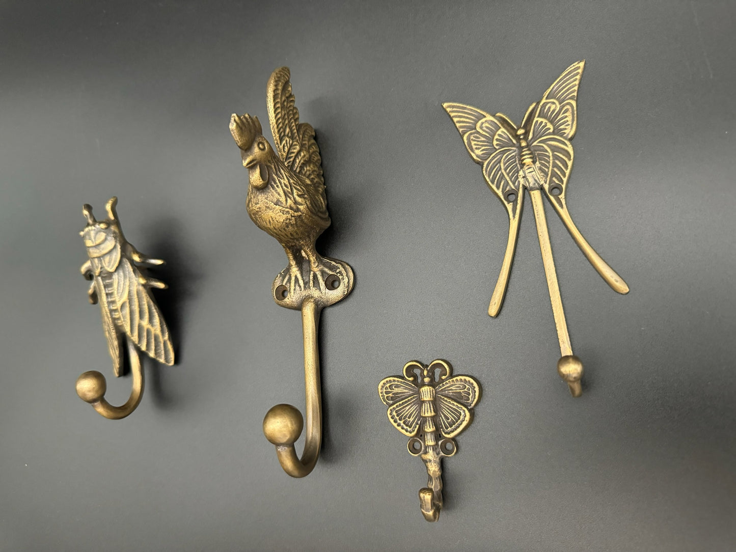 Rooster Clothes Hook 17cm