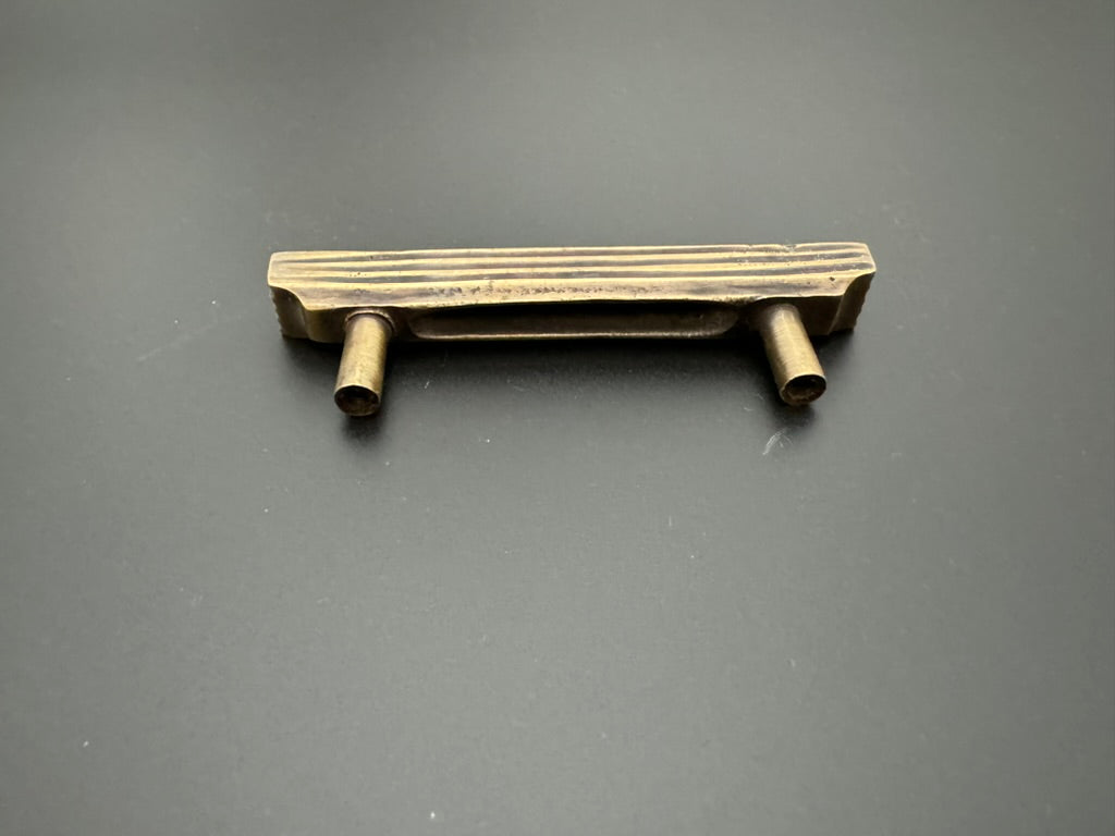 Wood Look Rectangular Door Handle 10cm