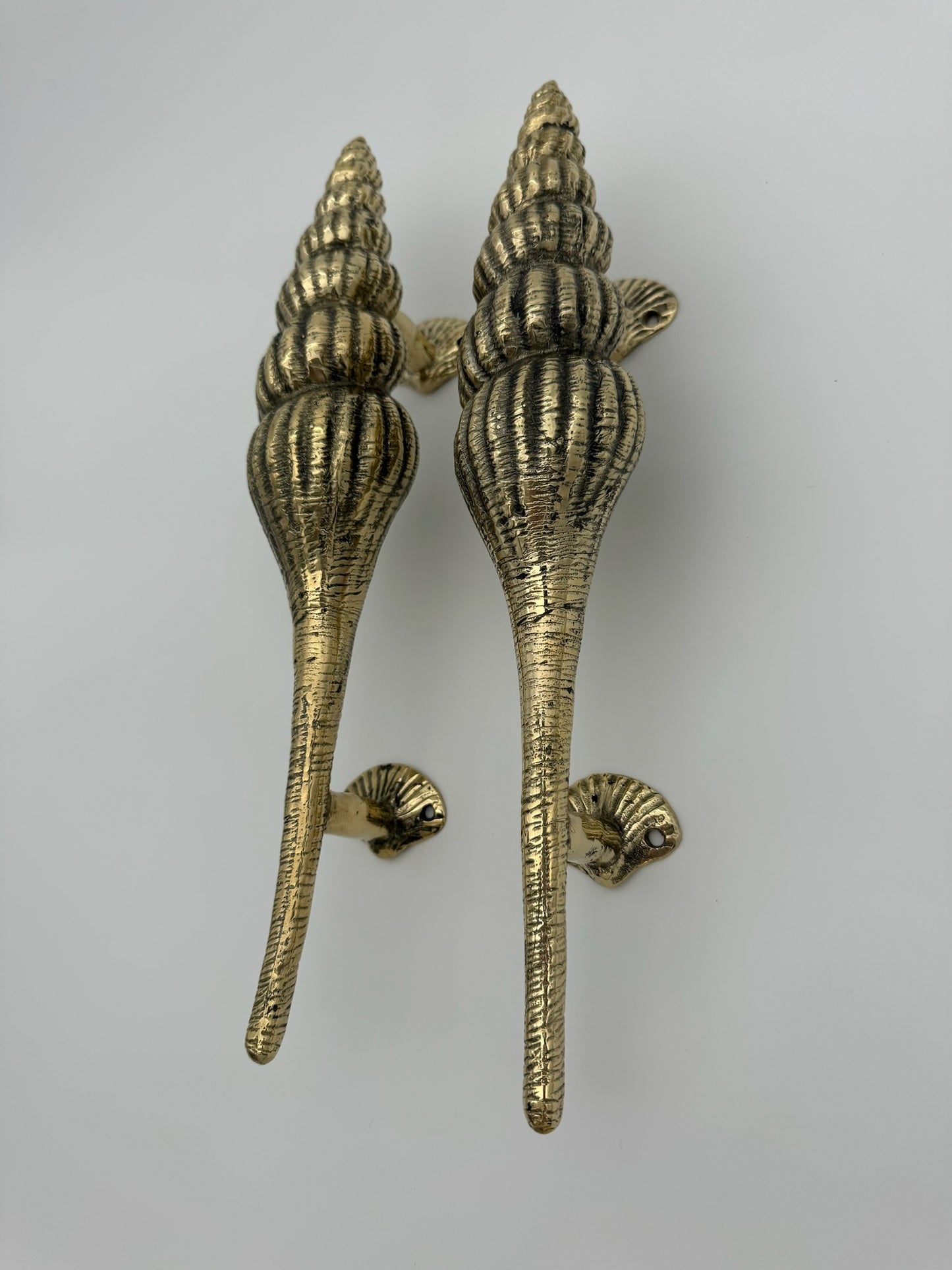 Spiral Shell Door Handle 40cm