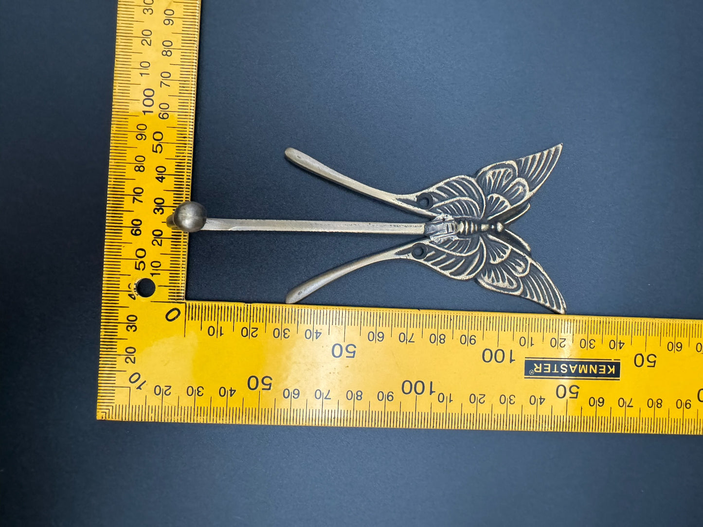 Butterfly Long Tail Clothes Hook 12.5cm