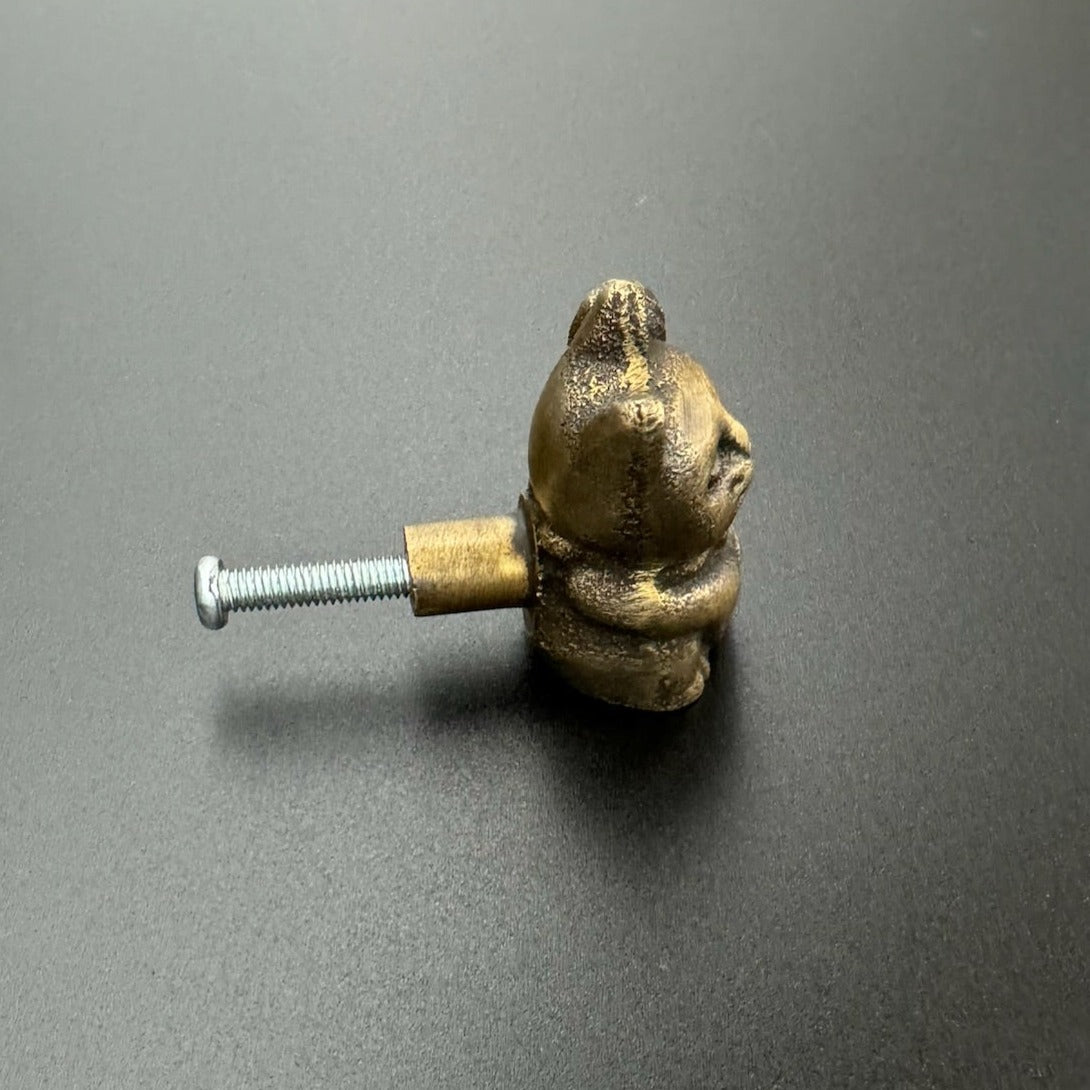 Lucky Cat Door Knob 3.5cm