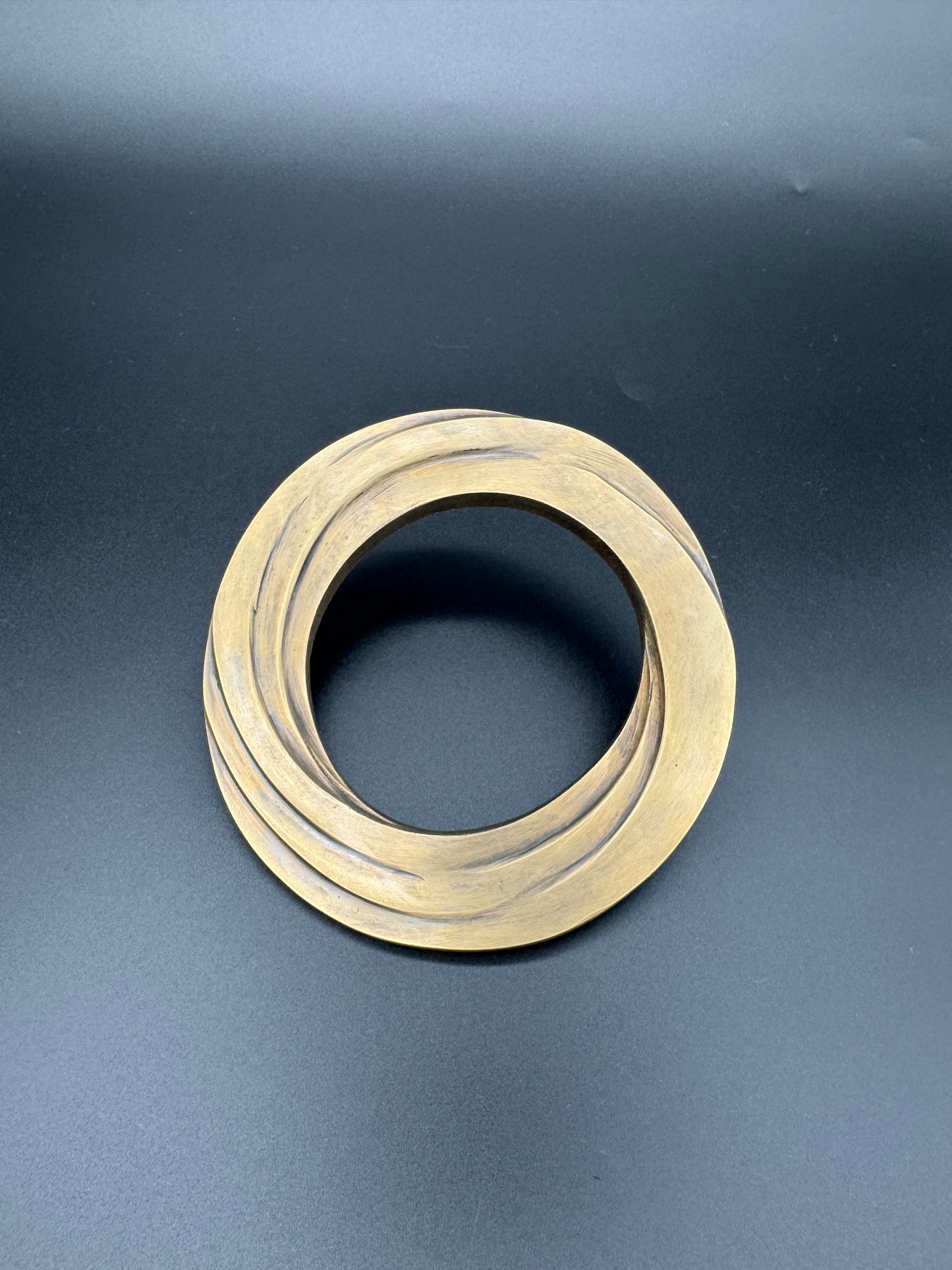 Circle Brass Pull, 12cm