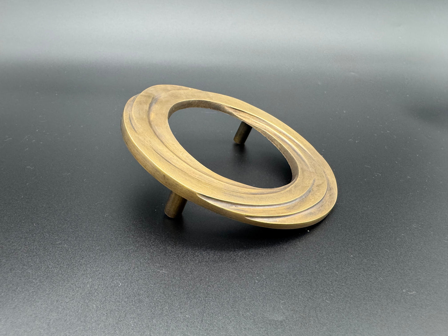 Circle Brass Pull, 12cm