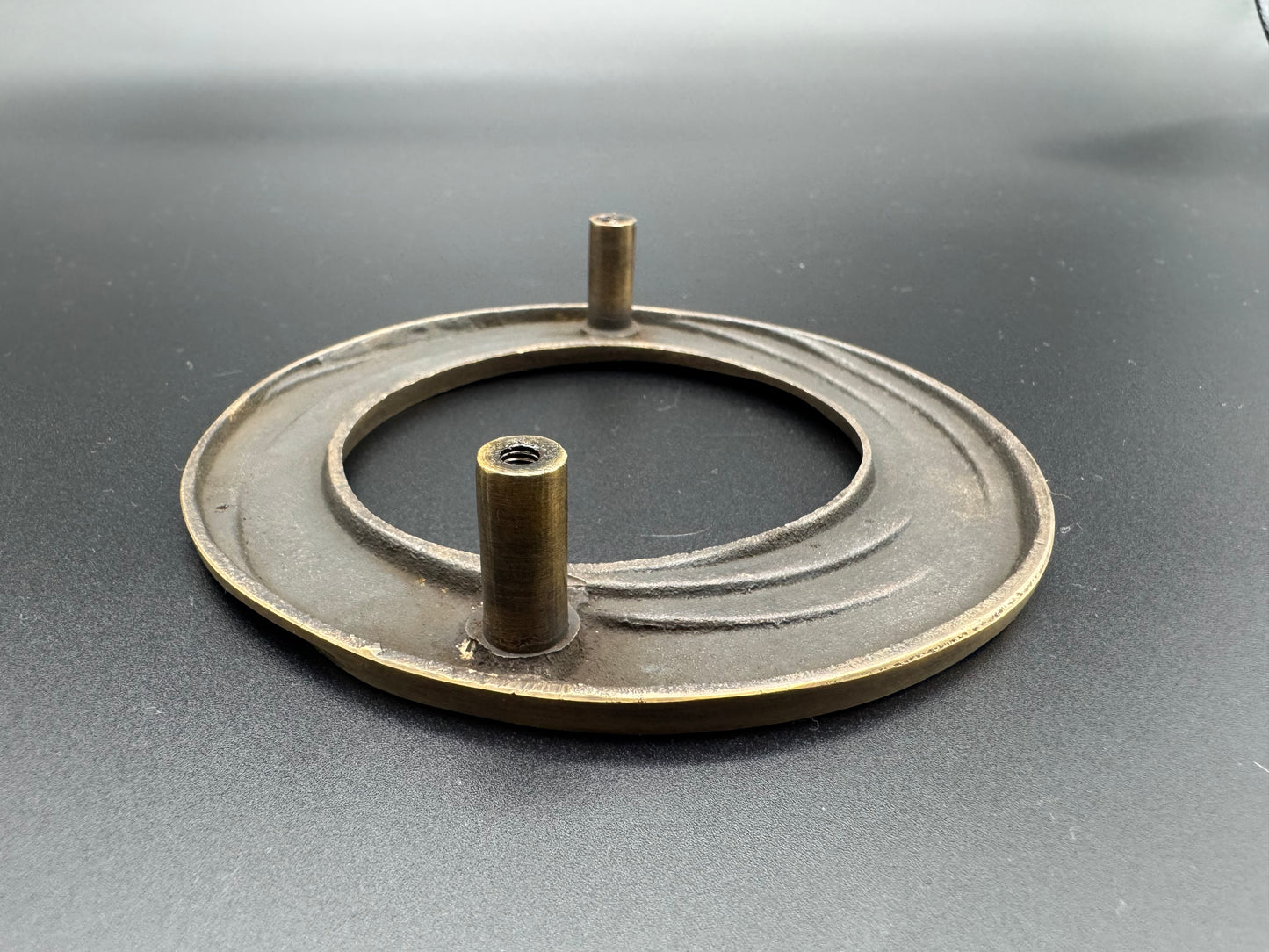 Circle Brass Pull, 12cm