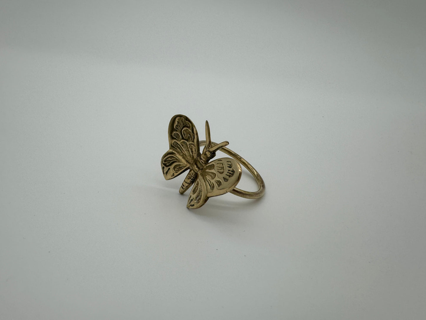 Butterfly Napkin Ring, Bronze