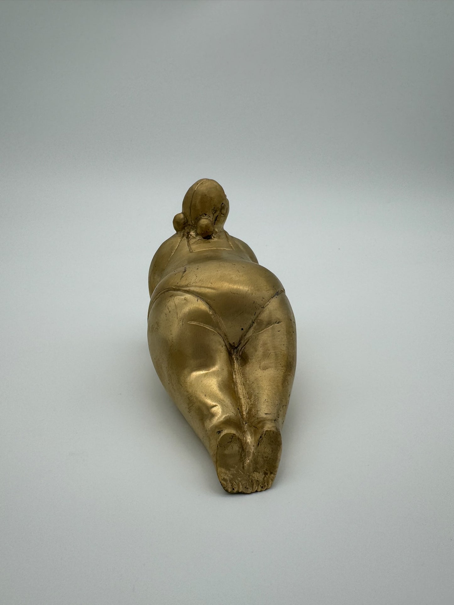 Bronze Betty Woman Cobra Pose, 16cm