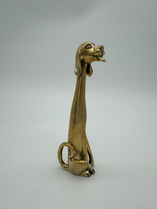 Happy Sitting Dog 19cm