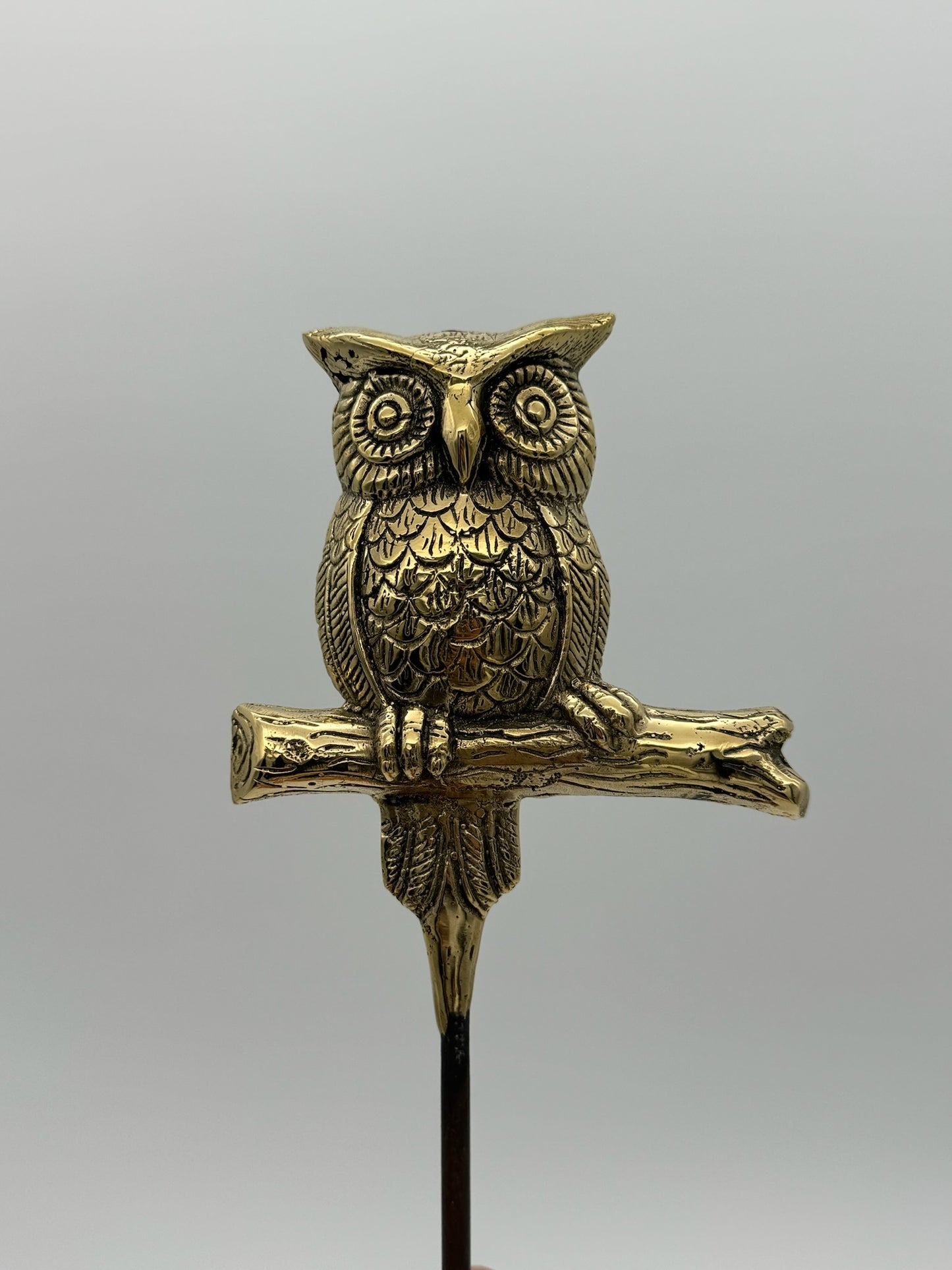Owl on spike for Garden, Planter, Pot