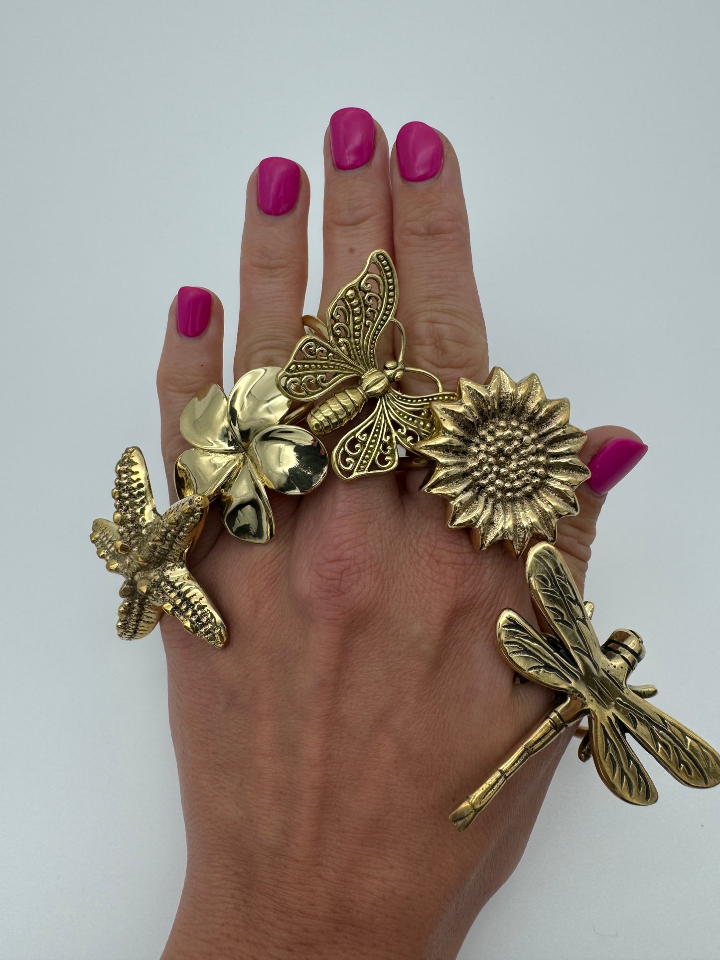 Butterfly Napkin Ring, Detailed Wings