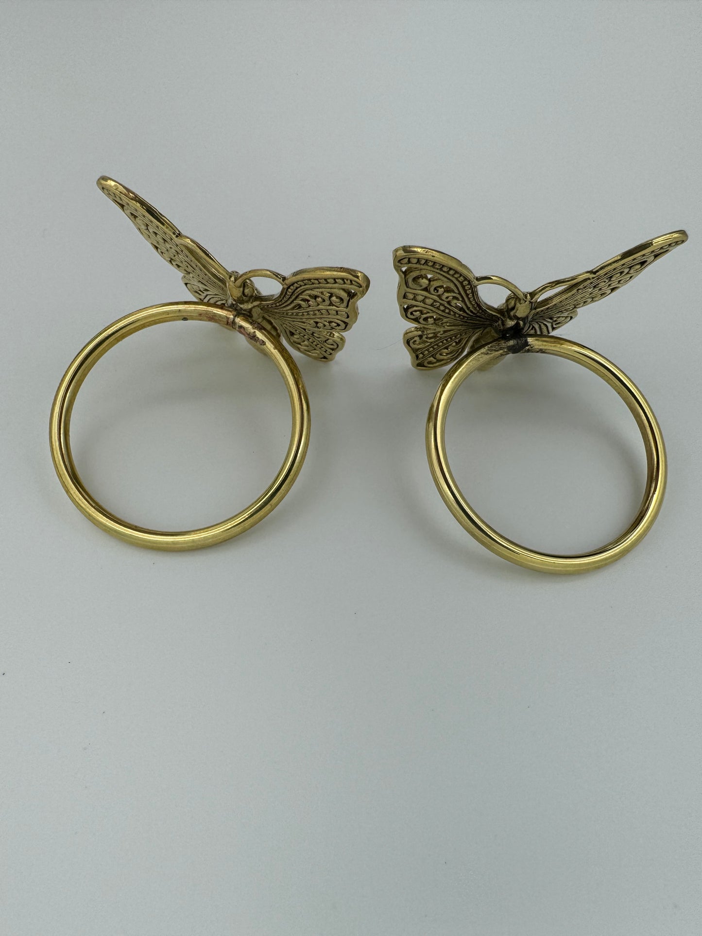 Butterfly Napkin Ring, Detailed Wings