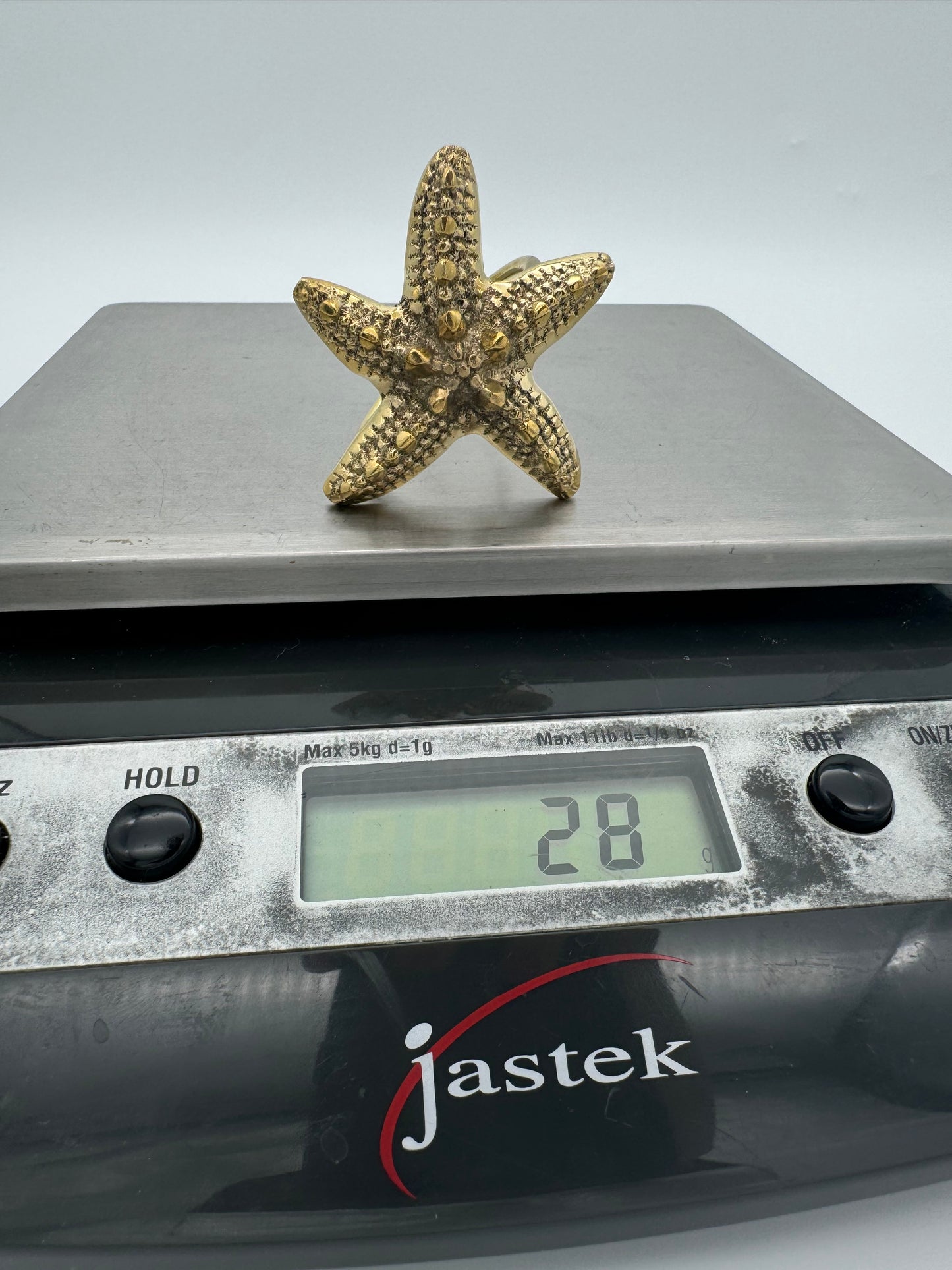 Starfish Napkin Ring, Long