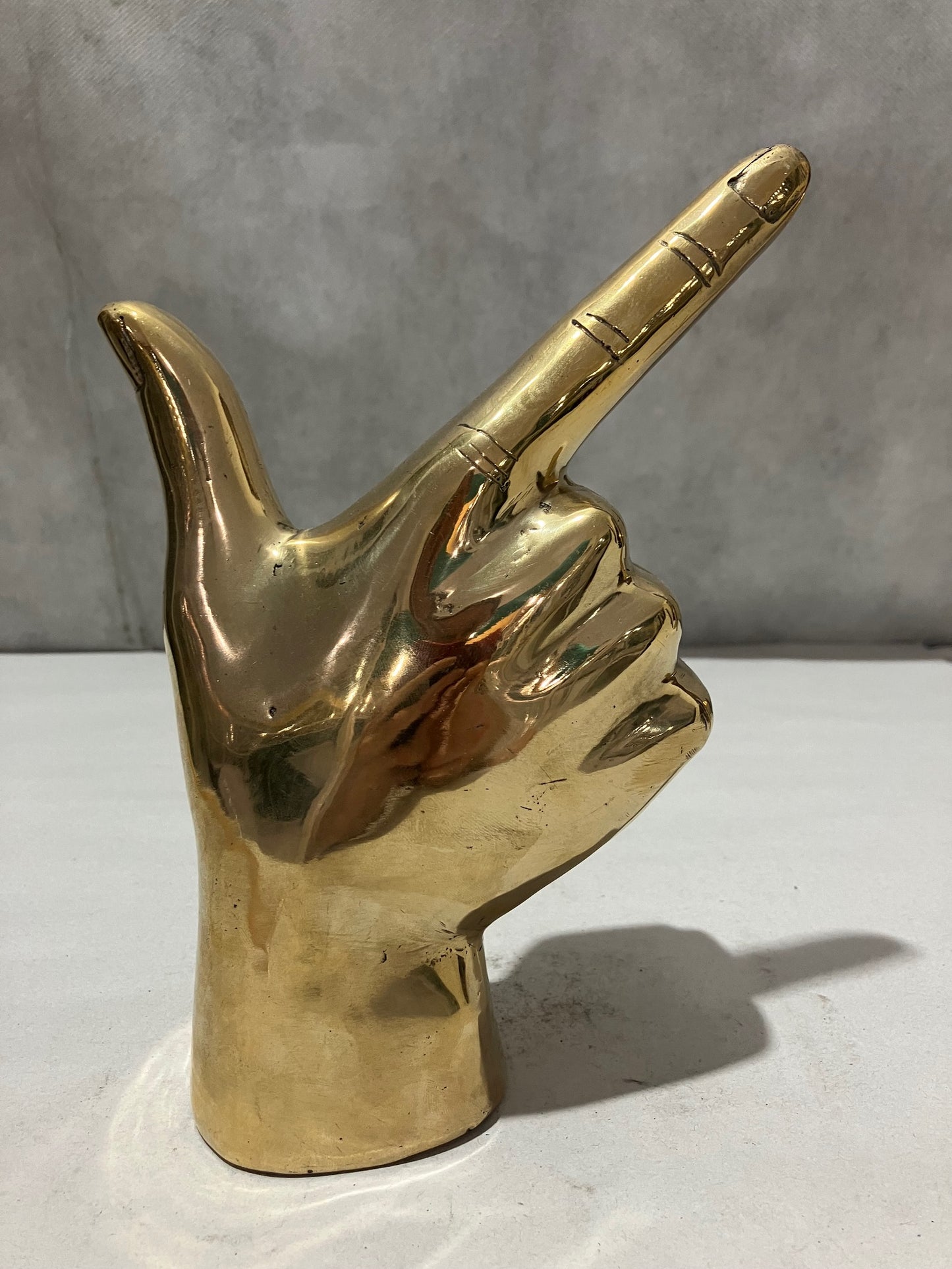 Finger gun hand
