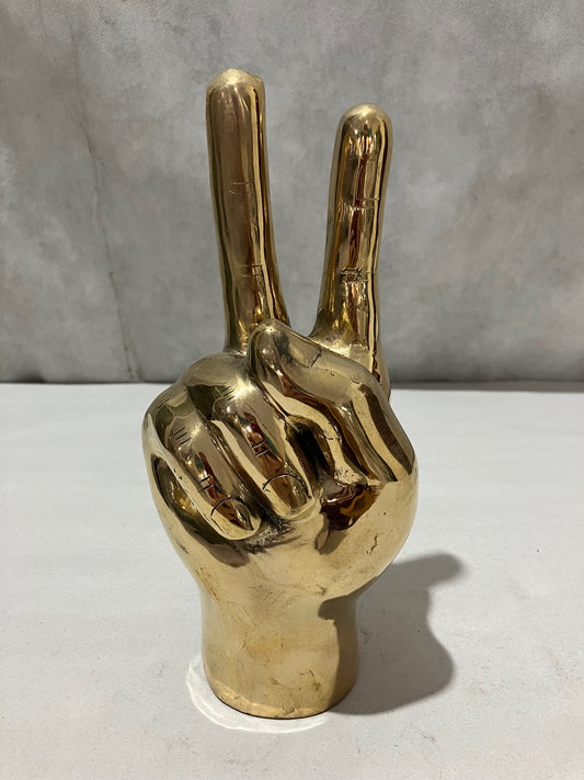 Peace out hand or Giving the Bird 24cm