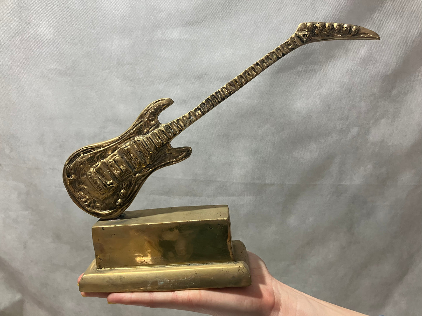 Electric Guitar on base