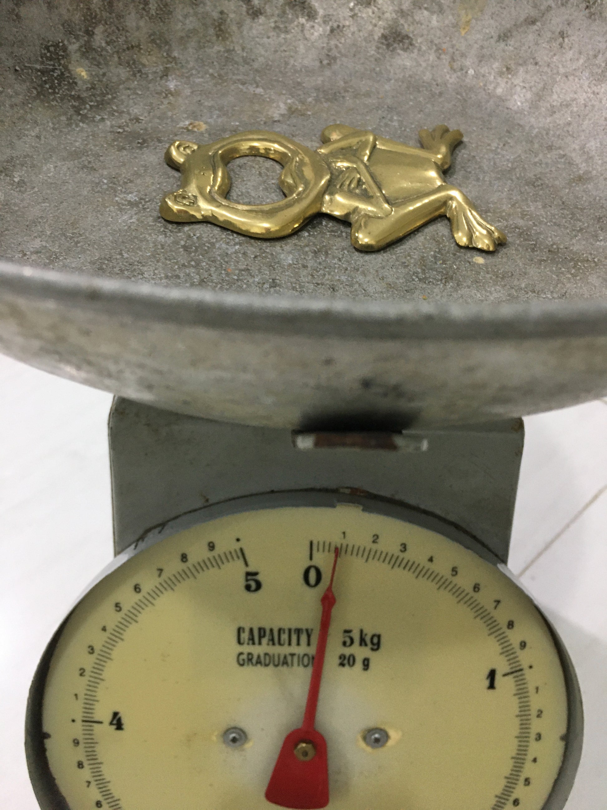 product image weight - Frog Bottle Opener - Handmade in bronze