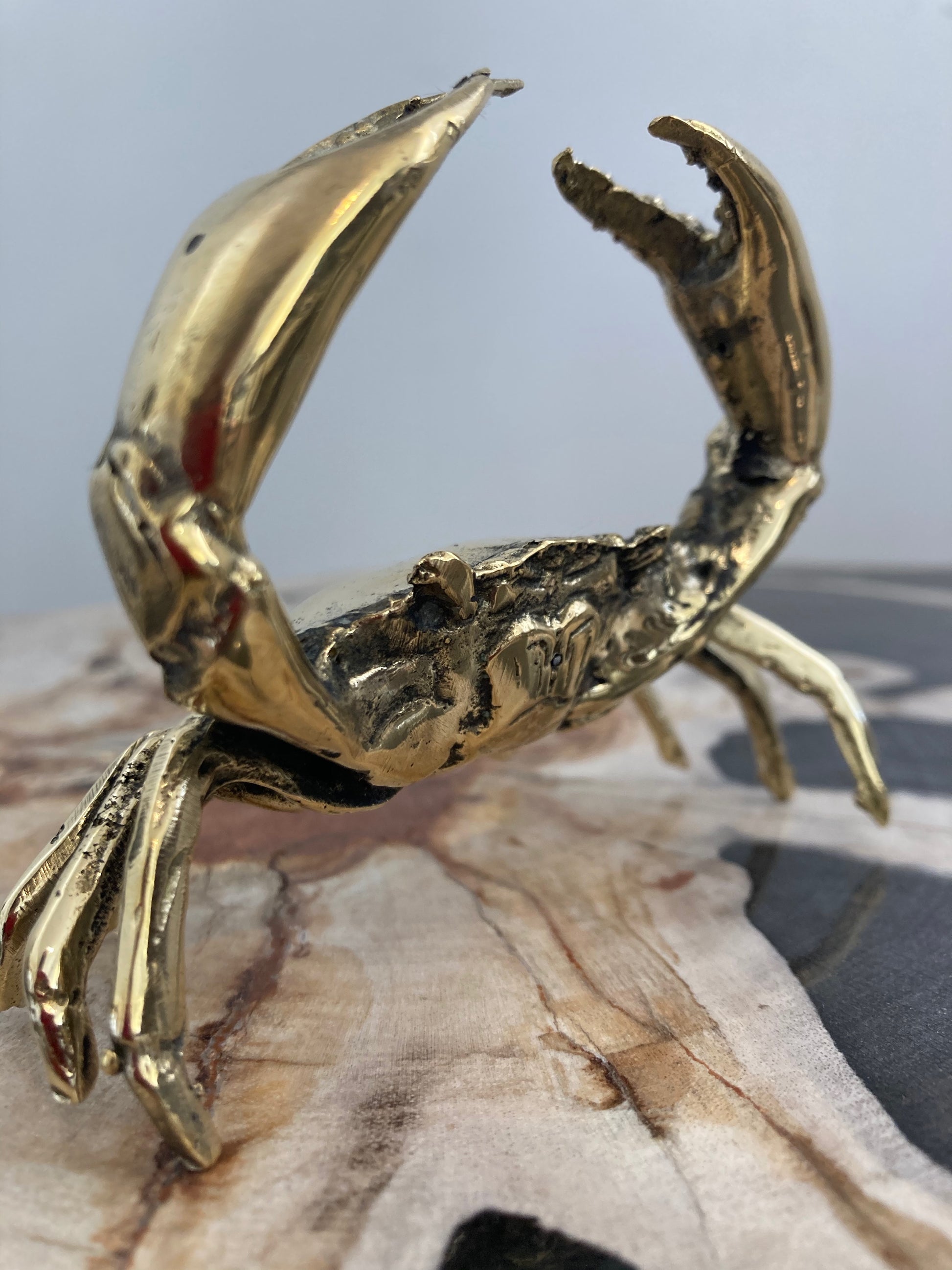 product image hero 1 - Crab Statue (11cm) - Handmade in bronze