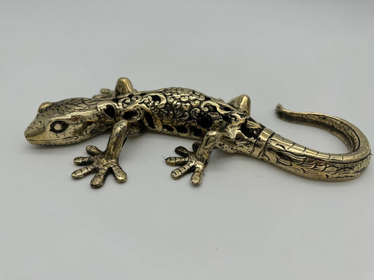 Gecko, Bronze Handmade, 20cm