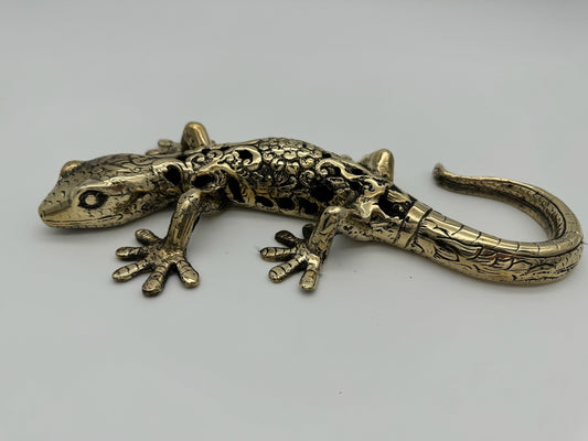 Gecko, Bronze Handmade, 31cm