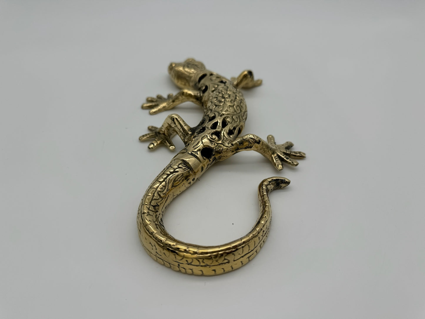 Gecko, Bronze Handmade, 31cm