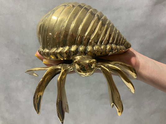 Hermit Crab, Bronze Handmade, 16cm