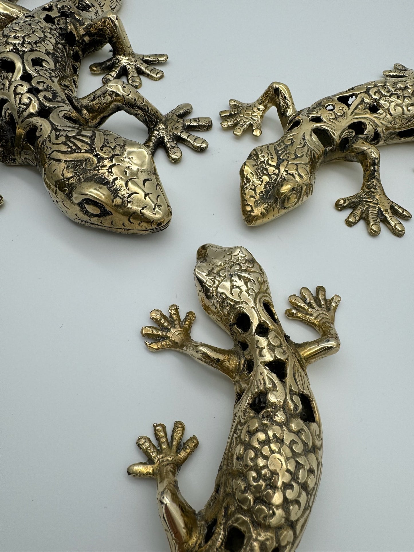 Gecko, Bronze Handmade, 20cm