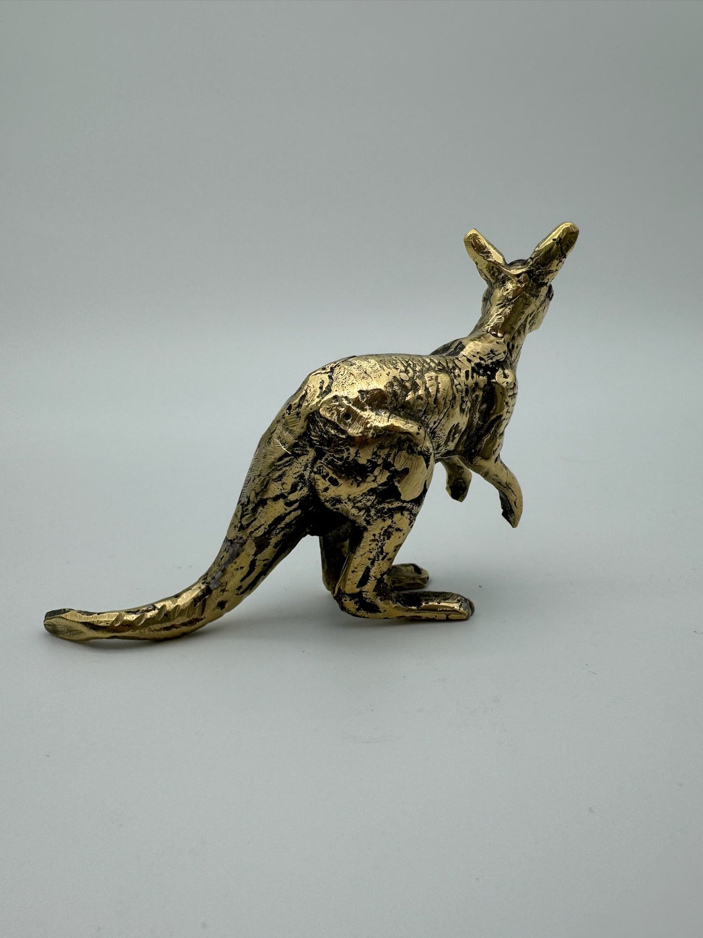 The Kangaroo, Australian Kangaroo 14cm, Bronze, Handmande