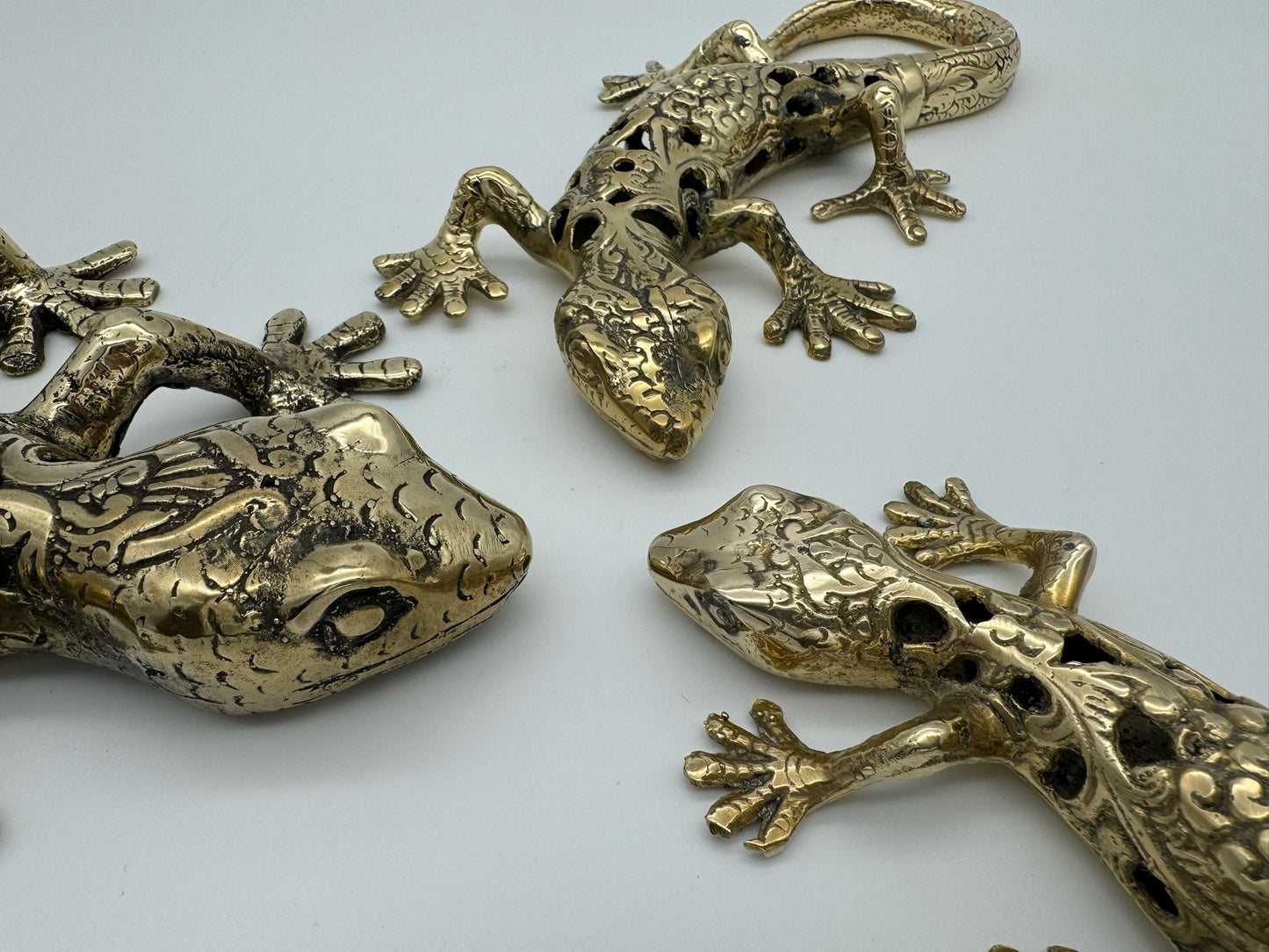 Gecko, Bronze Handmade, 31cm