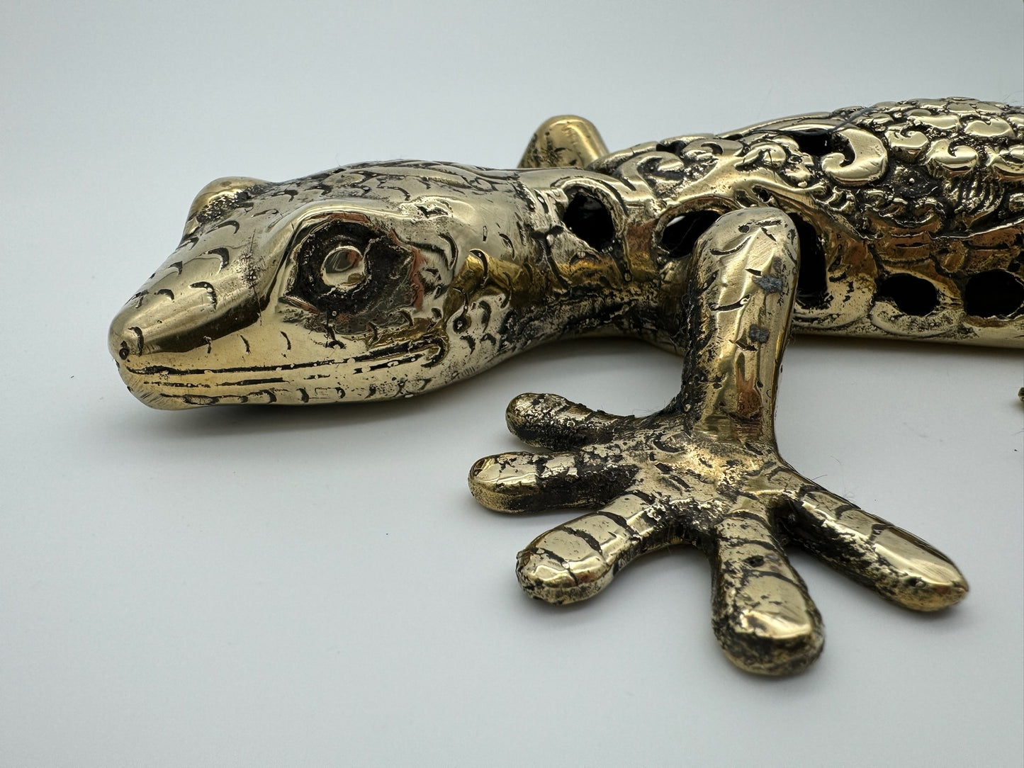 Gecko, Bronze Handmade, 20cm