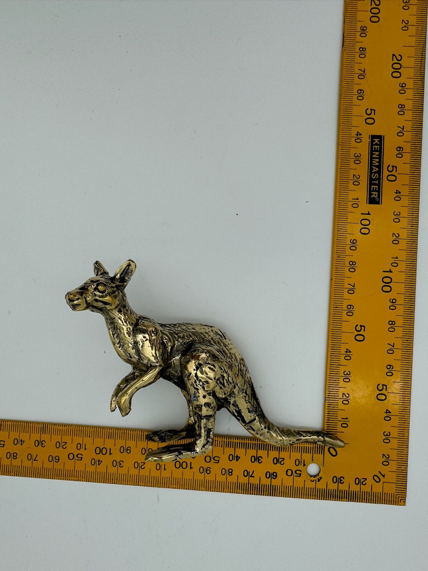 The Kangaroo, Australian Kangaroo 14cm, Bronze, Handmande