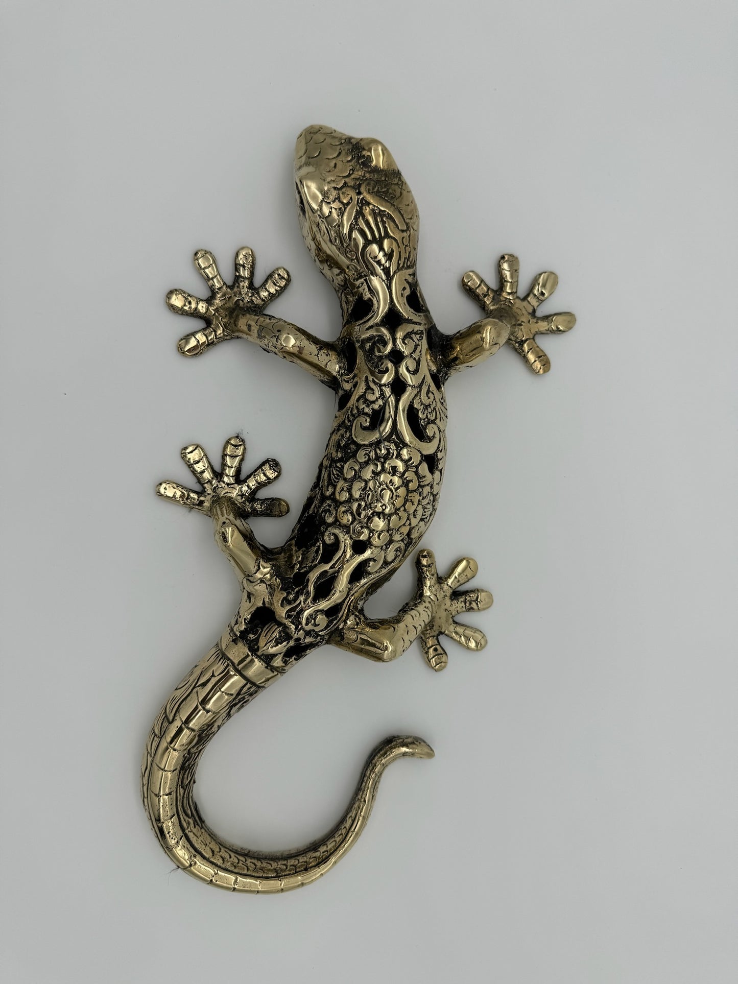 Gecko, Bronze Handmade, 20cm