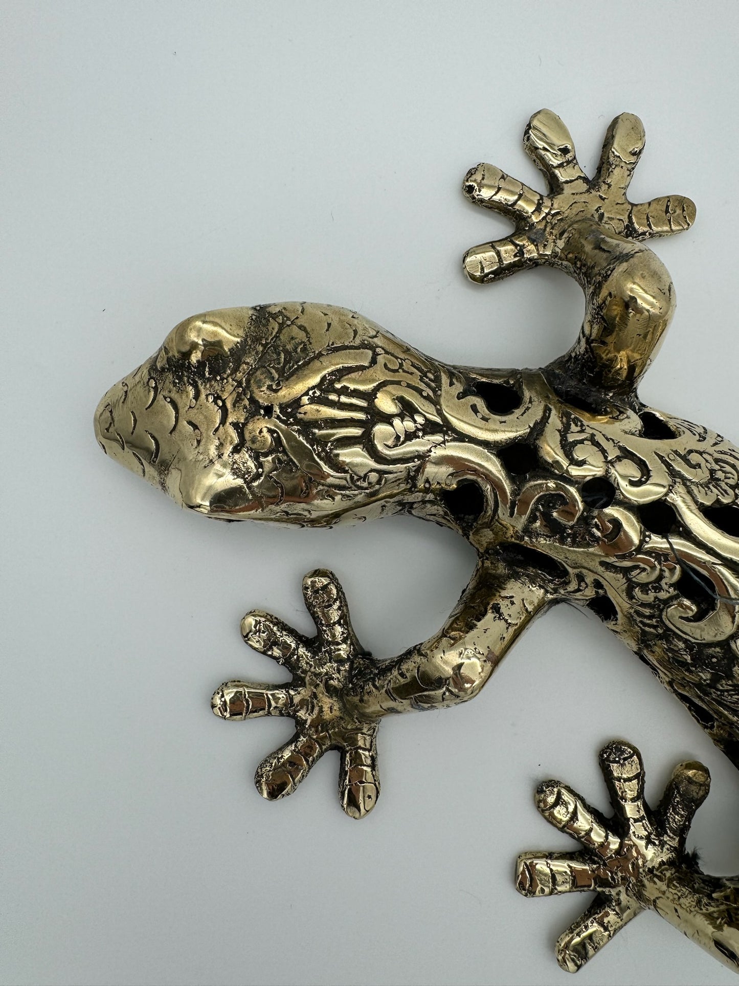 Gecko, Bronze Handmade, 20cm