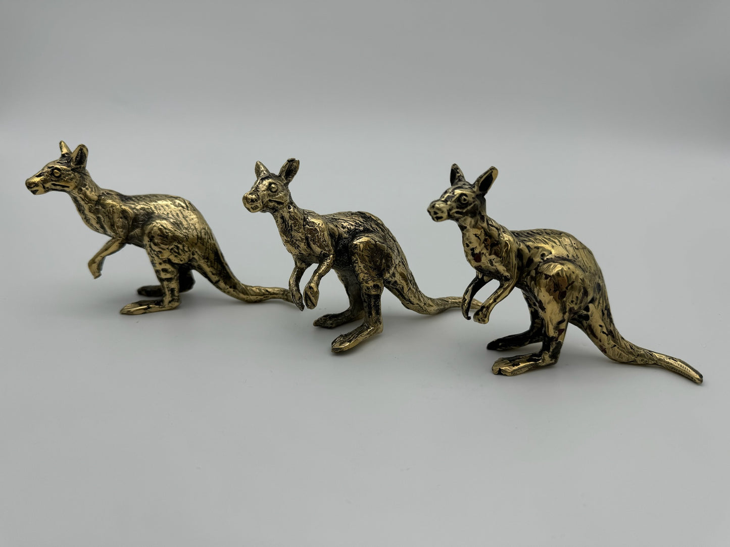 The Kangaroo, Australian Kangaroo 14cm, Bronze, Handmande