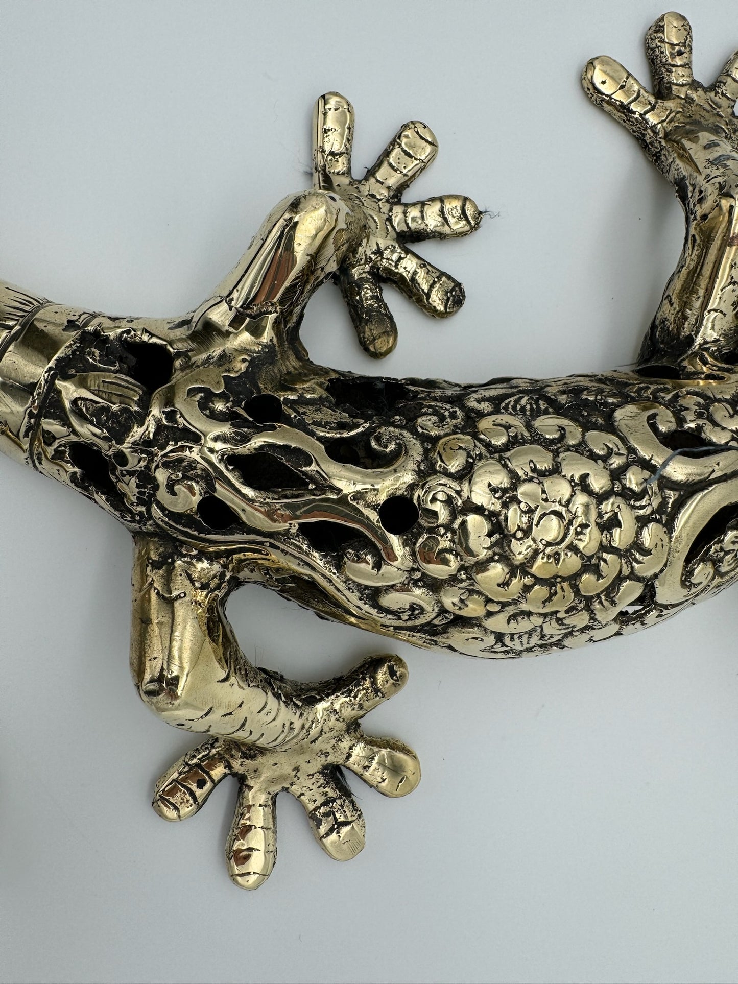 Gecko, Bronze Handmade, 20cm