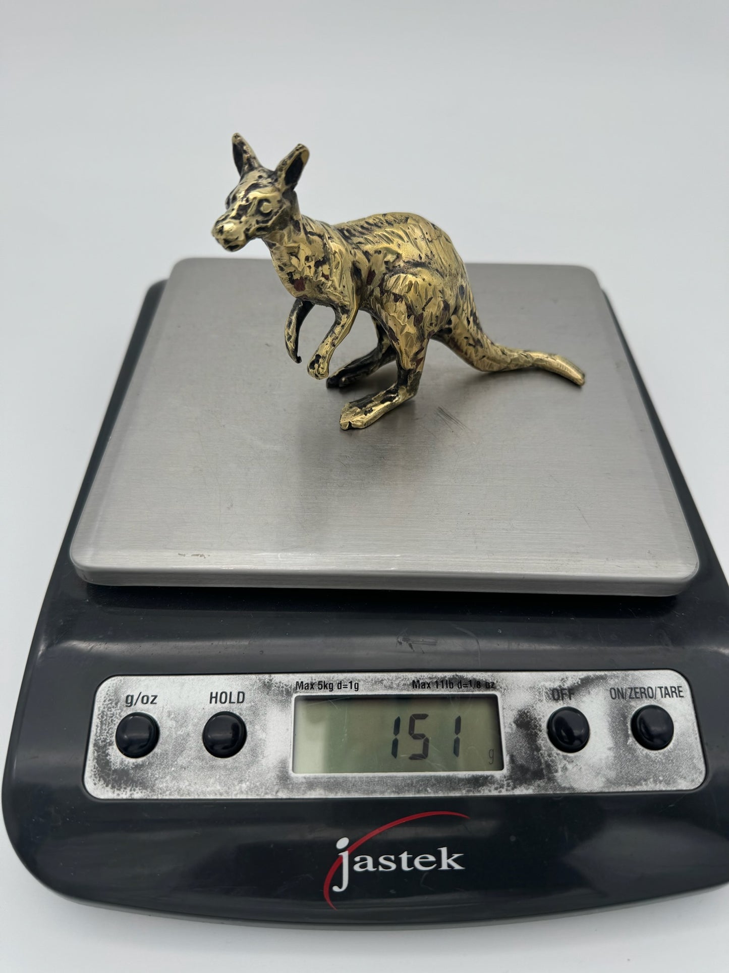 The Kangaroo, Australian Kangaroo 14cm, Bronze, Handmande