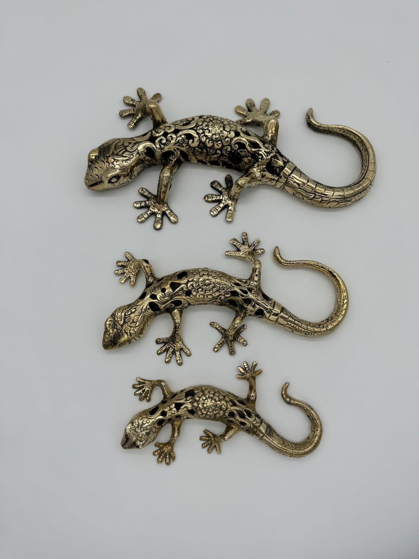 Gecko, Bronze Handmade, 20cm