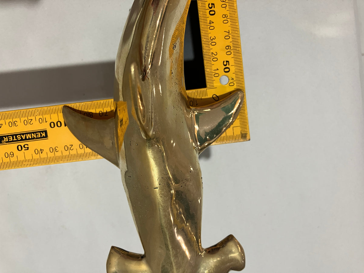 Hammer Head Shark, Bronze Handmade, 30cm