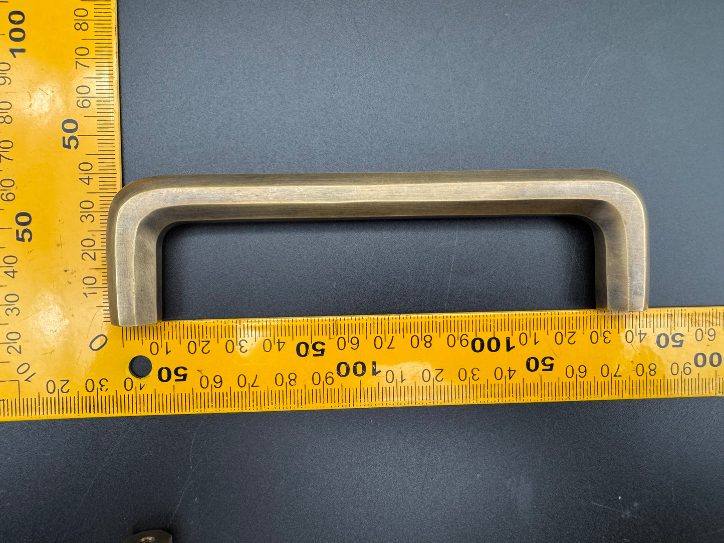 Hexagon Brass Pull, Set #3, 14cm