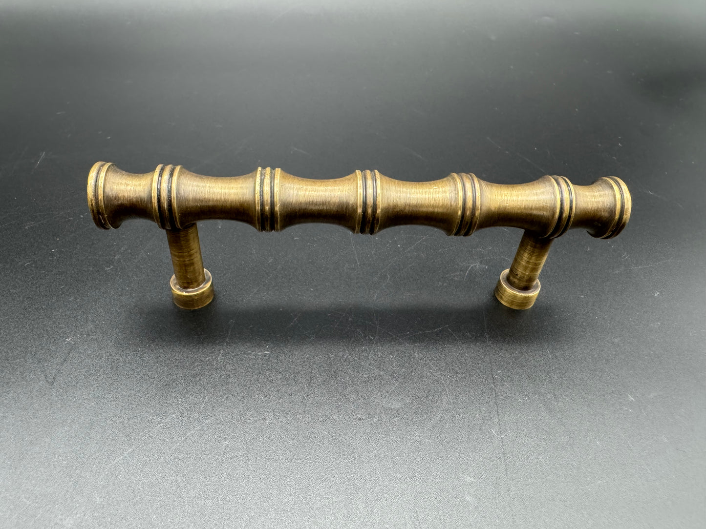 Brass Door Pull with Rings, Set #2, 15cm