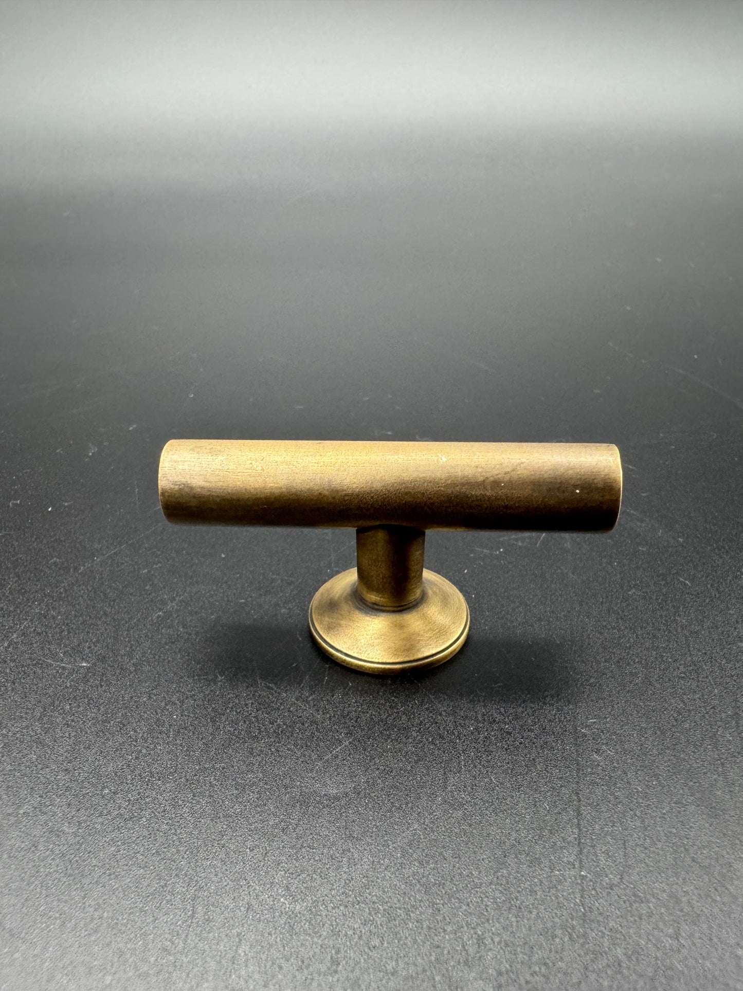 T-Bar Brass Knob, 6cm