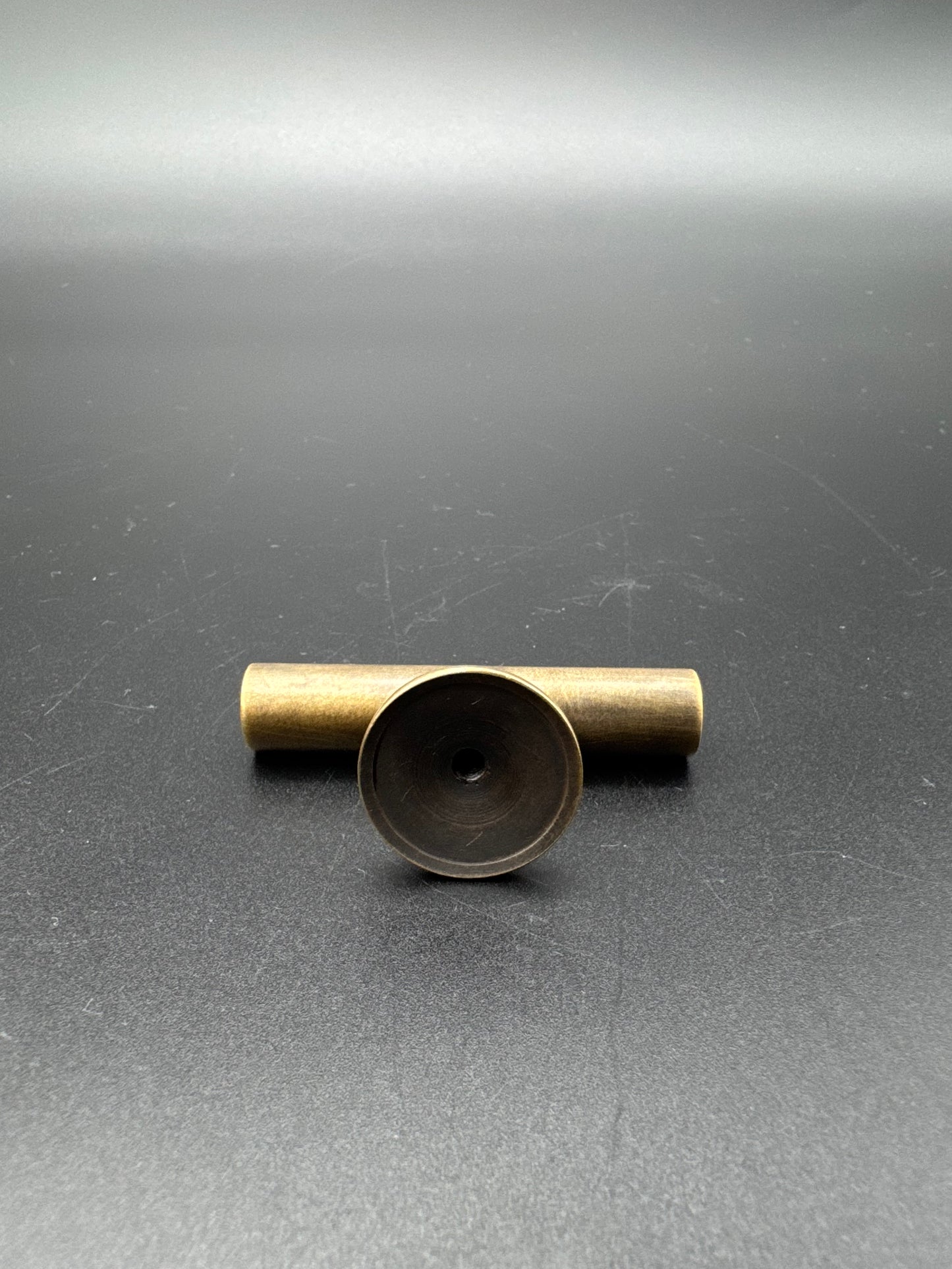 T-Bar Brass Knob, 6cm