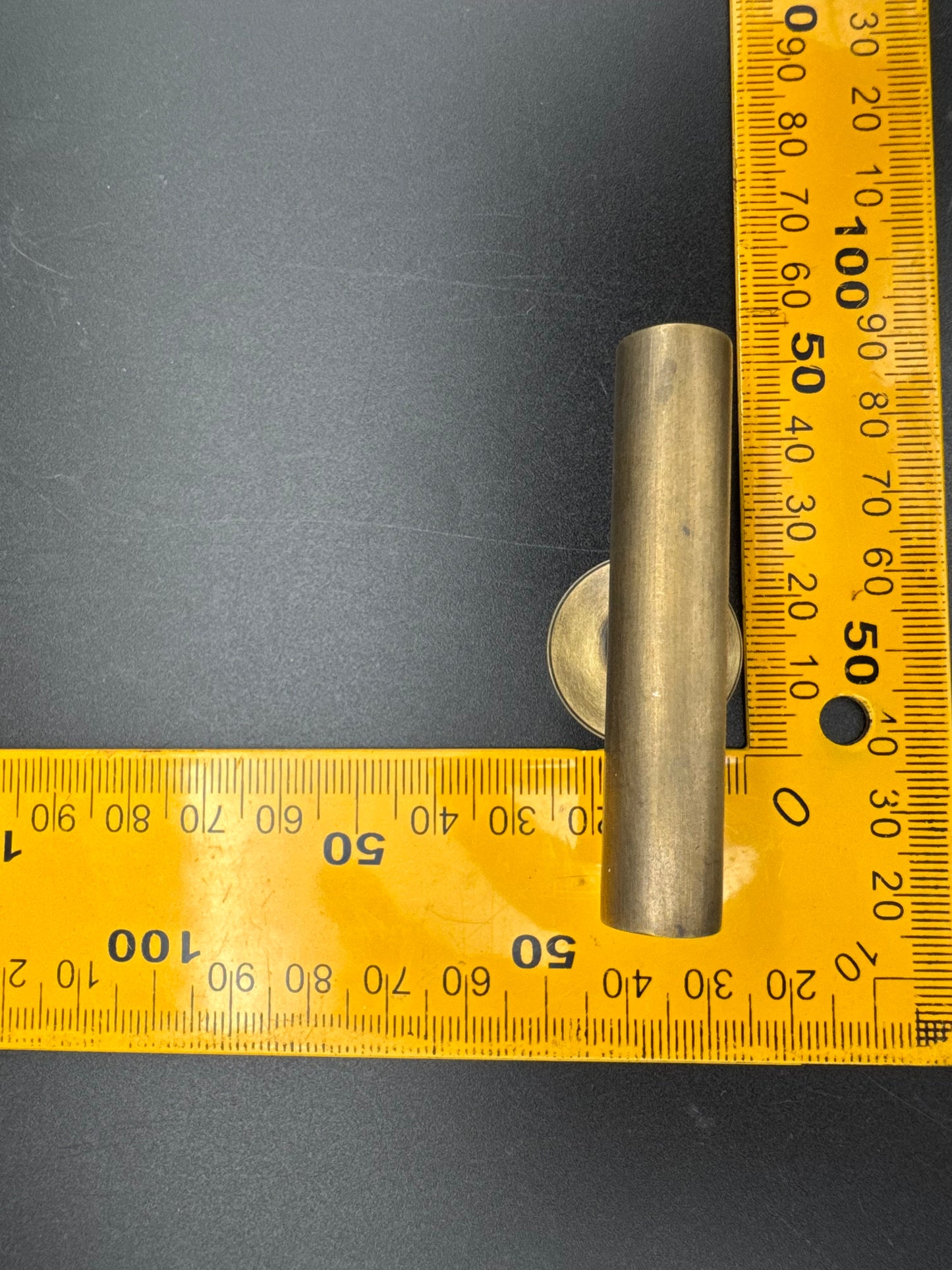 T-Bar Brass Knob, 6cm