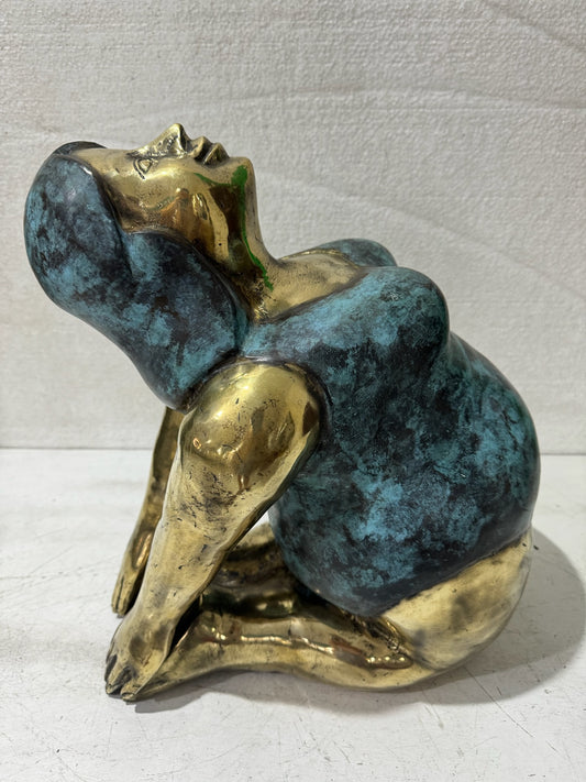 Bronze Betty Camel Pose (52cm)