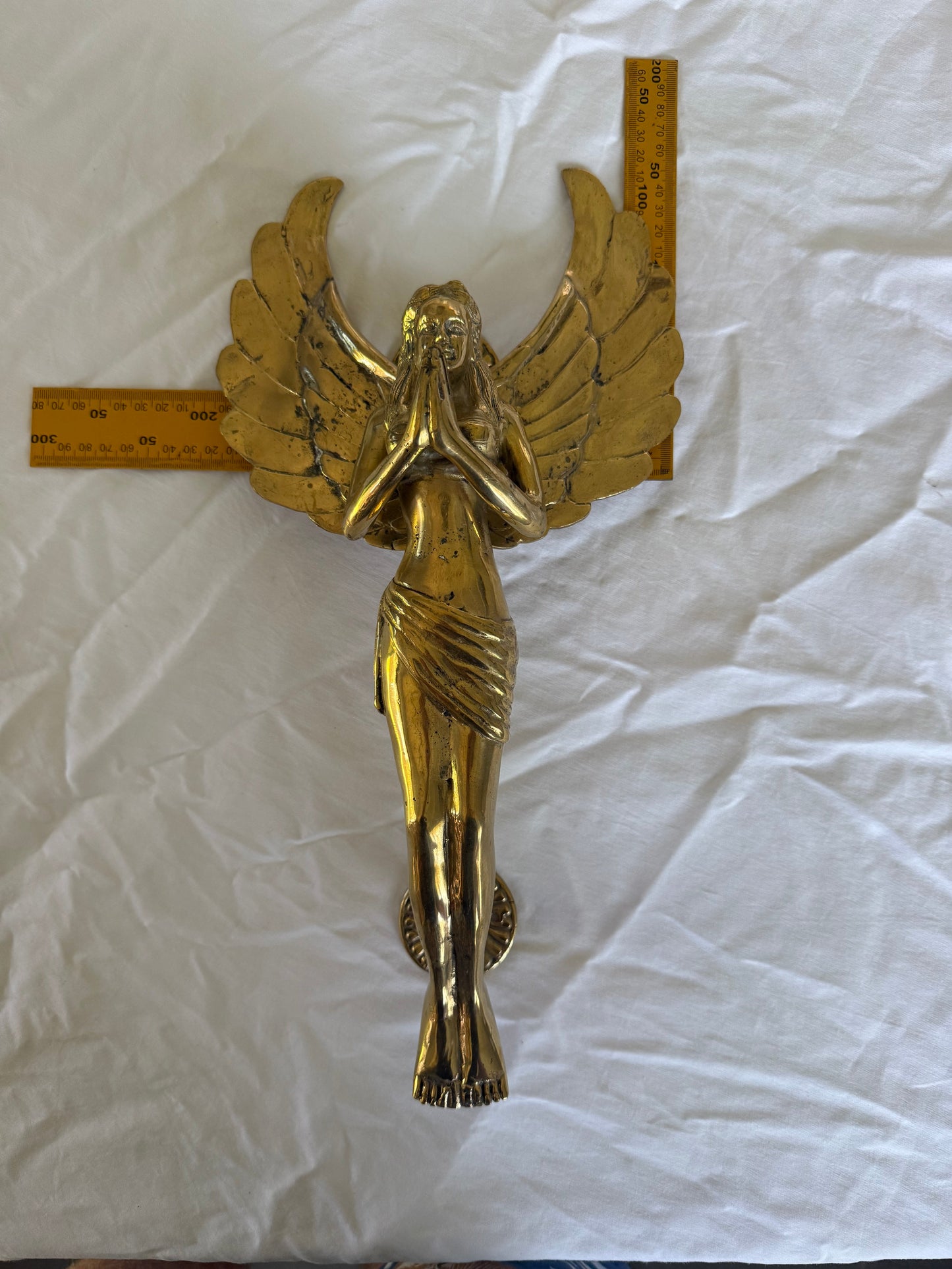 Angel (female) with wings door handle